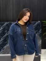 ⁦DARK JEANS JACKET⁩ - الصورة ⁦2⁩