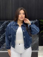 ⁦DARK CROP JACKET⁩ - الصورة ⁦2⁩