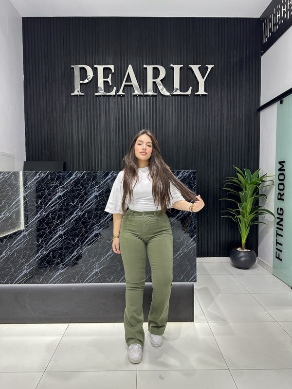 IMG_4978 FLARED OLIVE - الصورة 1