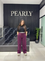 ⁦BURGUNDY MELTON⁩ - الصورة ⁦2⁩