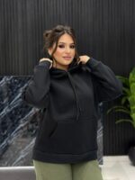 ⁦BLACK HOODIE⁩ - الصورة ⁦2⁩