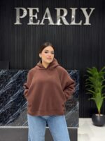 ⁦BROWN HOODIE⁩ - الصورة ⁦2⁩