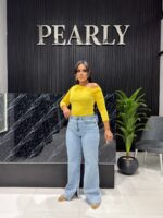 ⁦SPLIT JEANS⁩ - الصورة ⁦3⁩
